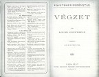 Végzet - Hongaarse uitgave